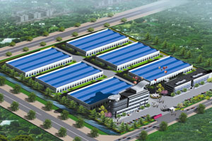 中大汽车场景鸟瞰图