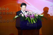 2012南京客车展颁奖晚宴之江苏可兰素汽车环保科技有限公司总经理石俊峰致词