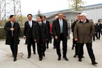 采埃孚高层参观东风采埃孚
