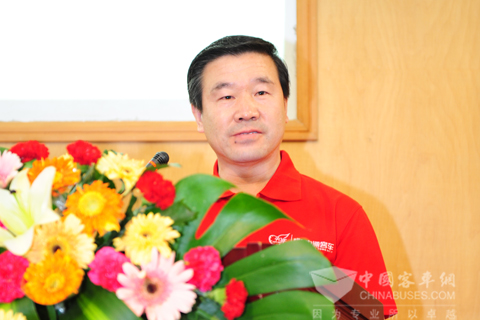 技术中心副主任王晓鲁演讲