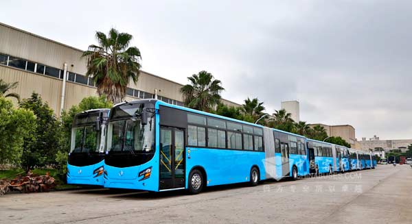 金旅出口坦桑尼亚18米BRT