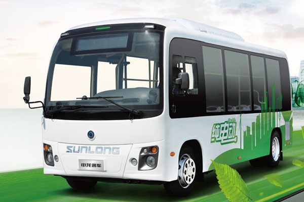 申龙SLK6663纯电动微循环城市客车