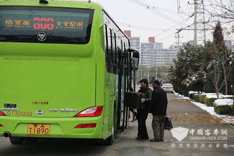 八方达公司搭载康明斯欧VI发动机的公交车已上路运营