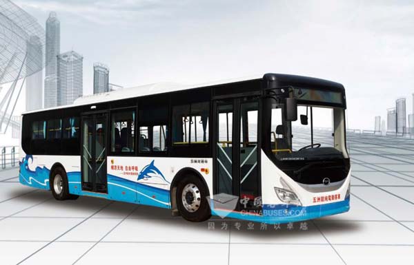 获奖车型:五洲龙FDG6123EVG纯电动客车