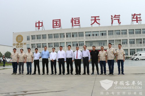 湖北恒天新楚风汽车新能源生产线竣工