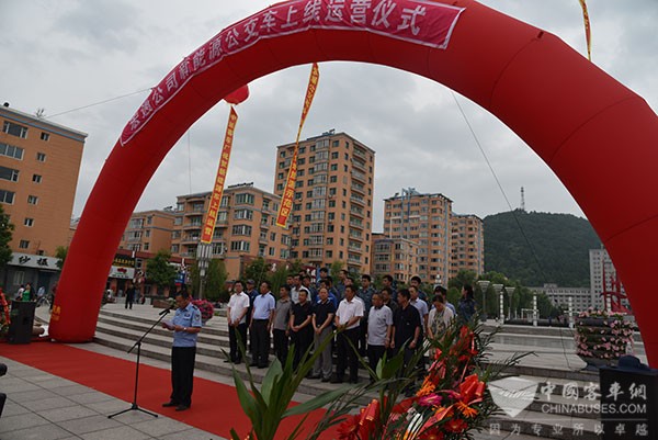 无惧“三高”，中通客车投入通化首批新能源公交运营