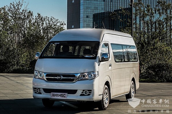 海格H5C KLQ6540QE5商务舒适型轻客（汽油国五10-14座）