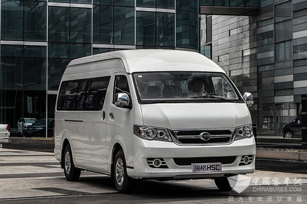 海格H5C KLQ6540QE5商务舒适型轻客（汽油国五10-14座）