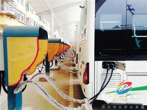 内蒙古包头7个纯电动汽车充电站开建