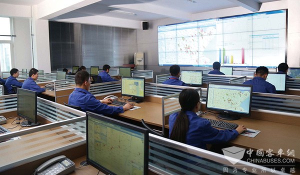 中通新能源客车监控中心