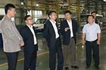 安徽巢湖市市长张生一行莅临安源客车