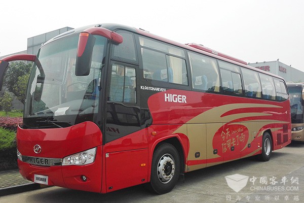 海格KLQ6112混合动力客车