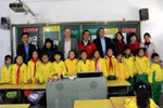 倾心公益十三载，康明斯总裁为小学生上环保课