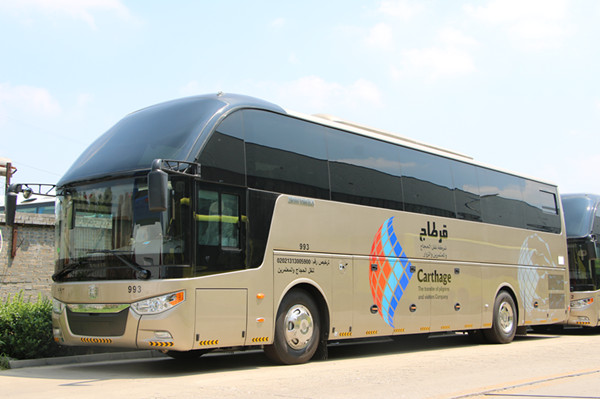 中通客车携东风康明斯赢沙特高端市场