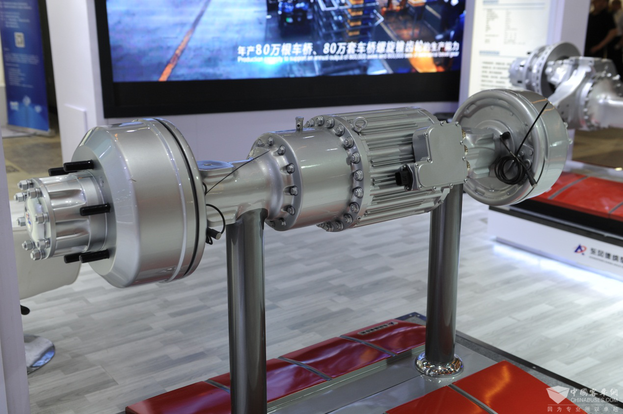 集成、轻量、高效，东风德纳车桥亮相上海客车展