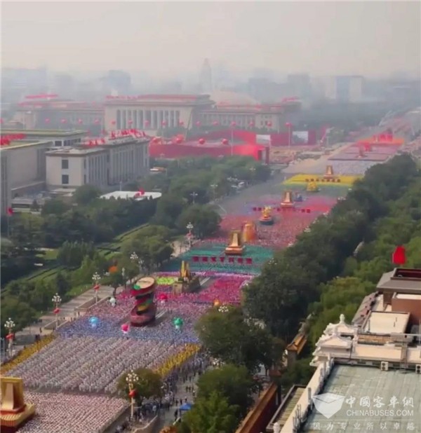 国典标准！东风康明斯圆满护航国庆70周年庆典