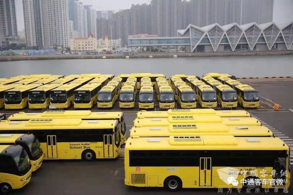 海外发力,中通客车扬帆“一带一路”!