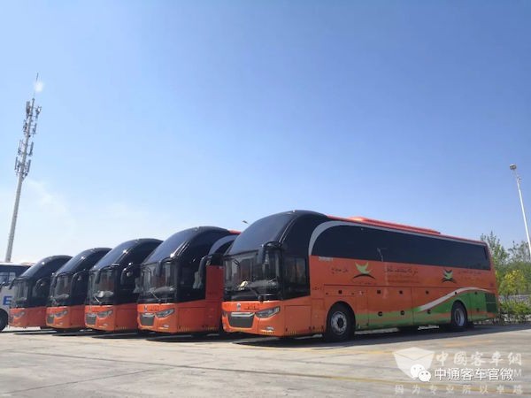 海外发力,中通客车扬帆“一带一路”!