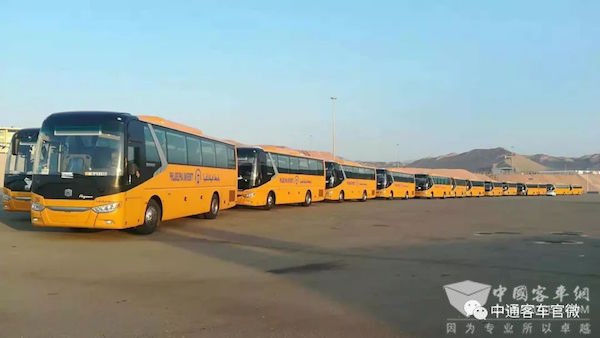 海外发力,中通客车扬帆“一带一路”!