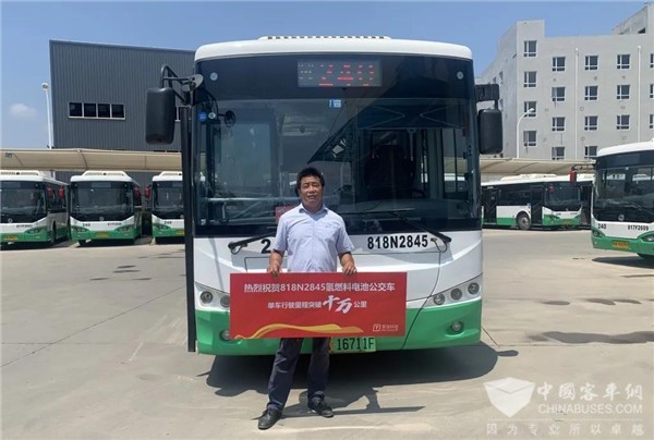 单车运营超10万公里！开沃氢燃料电池客车再树商业化示范新标杆