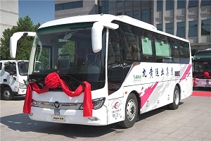 欧辉BJ6122批量交付四川九黄运业 共谱旅游发展新篇章 欧辉BJ6122批量交付四川九黄运业 共谱旅游发展新篇章