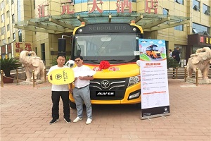 携手用户 福田欧辉河北涿州专用校车推介会谈了这些事…