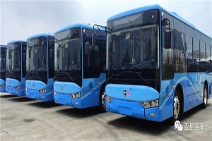 亚星纯电动公交车上线三门峡 天鹅之城又添“纯净蓝”