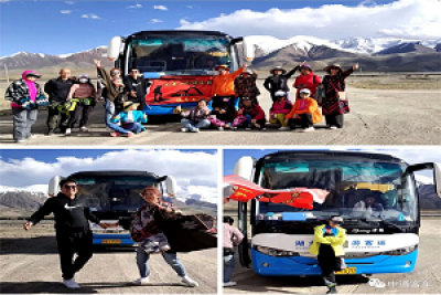 初秋，与中通世腾一起“嗨越”大环线