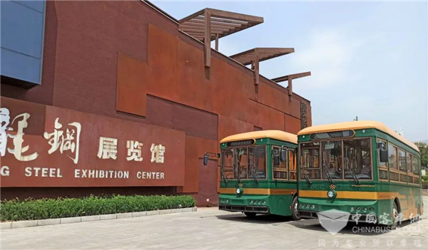 “绿色风景”融入历史文化名城 银隆仿古铛铛车进韩城