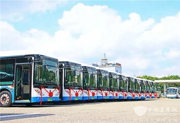 又一批申龙新能源公交上线浦东 智能人性化配置样样全！