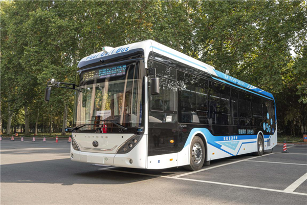 2020中国(郑州)产业转移系列对接会 聚焦宇通自动驾驶氢燃料客车