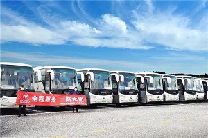 携手共赢 拥抱希望 福田欧辉客车硬实力服务国际进口博览会