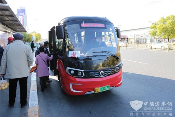 “小公交”书写民生“大文章” 金旅“星辰”微公交获盘锦市民点赞