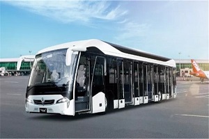 创新与绿色同行 银隆14米机场摆渡车获专用客车创新产品奖