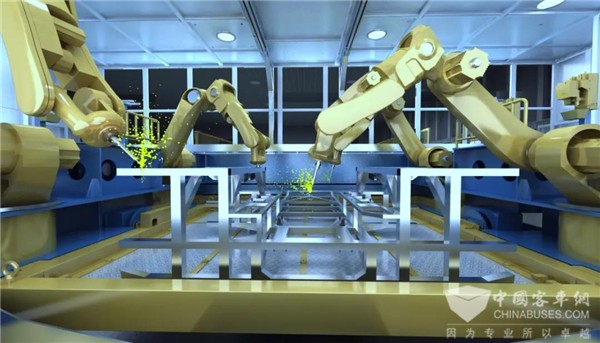 5G+“黑灯工厂”驾到|揭秘中车新能源客车超级工厂