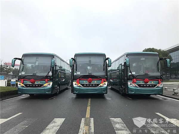 抢先布局国六高端旅游客运市场 安凯A9批量交付福建天马国旅