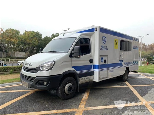 常态化疫情防控“先锋利器” 依维柯欧胜“移动实验室”上线