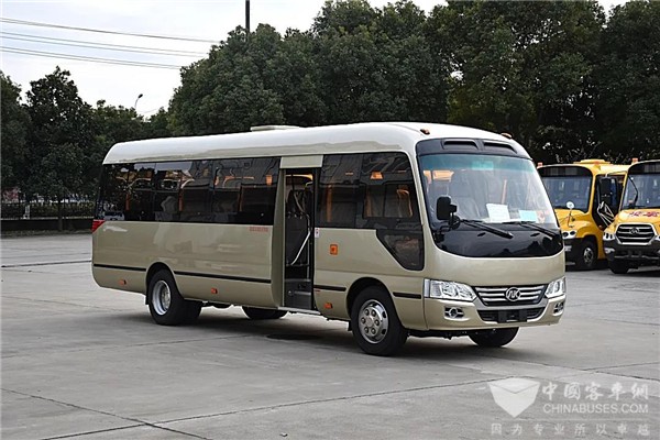 扬帆出海实力“圈粉” 安凯F7豪华中巴批量出口智利