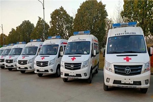 彰显责任与担当！10辆福田图雅诺特专负压救护车支援河北抗疫