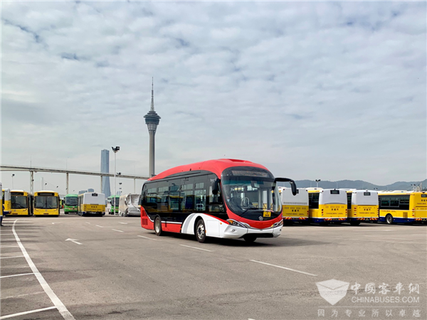 提速澳门绿色交通发展 银隆增程式巴士入澳