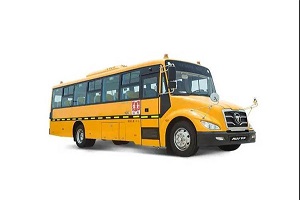 暖心守护 全程护航 福田欧辉专用校车签单山东潍坊泰鸣