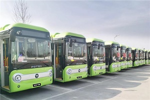 加码绿色公交建设 40台福田欧辉纯电动客车进驻永城