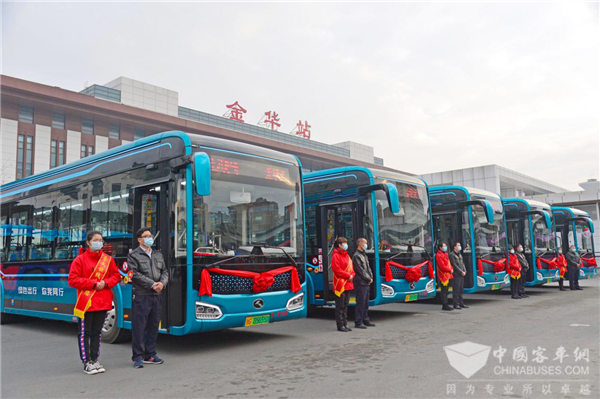 半年不到再迎“回头客” 金龙地铁巴士获金华百姓点赞