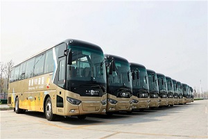 批量中通旅游客车交付张家界 助推高品质“全域旅游”再升级