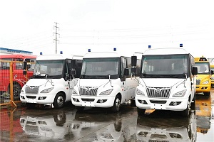 战疫先锋 筑防一线 东风超龙疫苗接种车在十堰投用