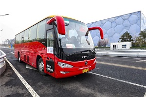 “冬奥标准”护航 福田欧辉担纲“相约北京”测试赛北京赛区交通保障工作