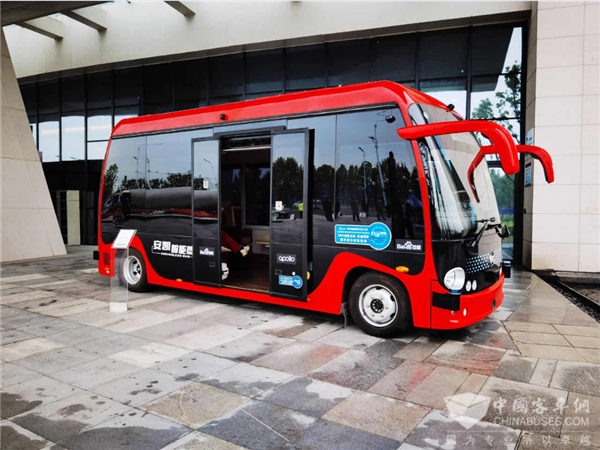 2021中国科交会 安凯无人驾驶客车再展“科创风采”