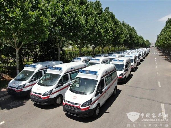 第三批！宇通负压救护车批量交付河北省卫健委