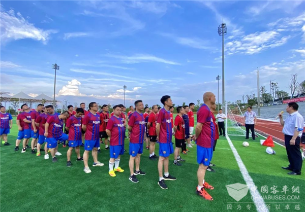 中车电动“献礼七一”，“足”够精彩!