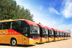 福田欧辉“红色大巴”出征河南 助力新乡灾后防疫